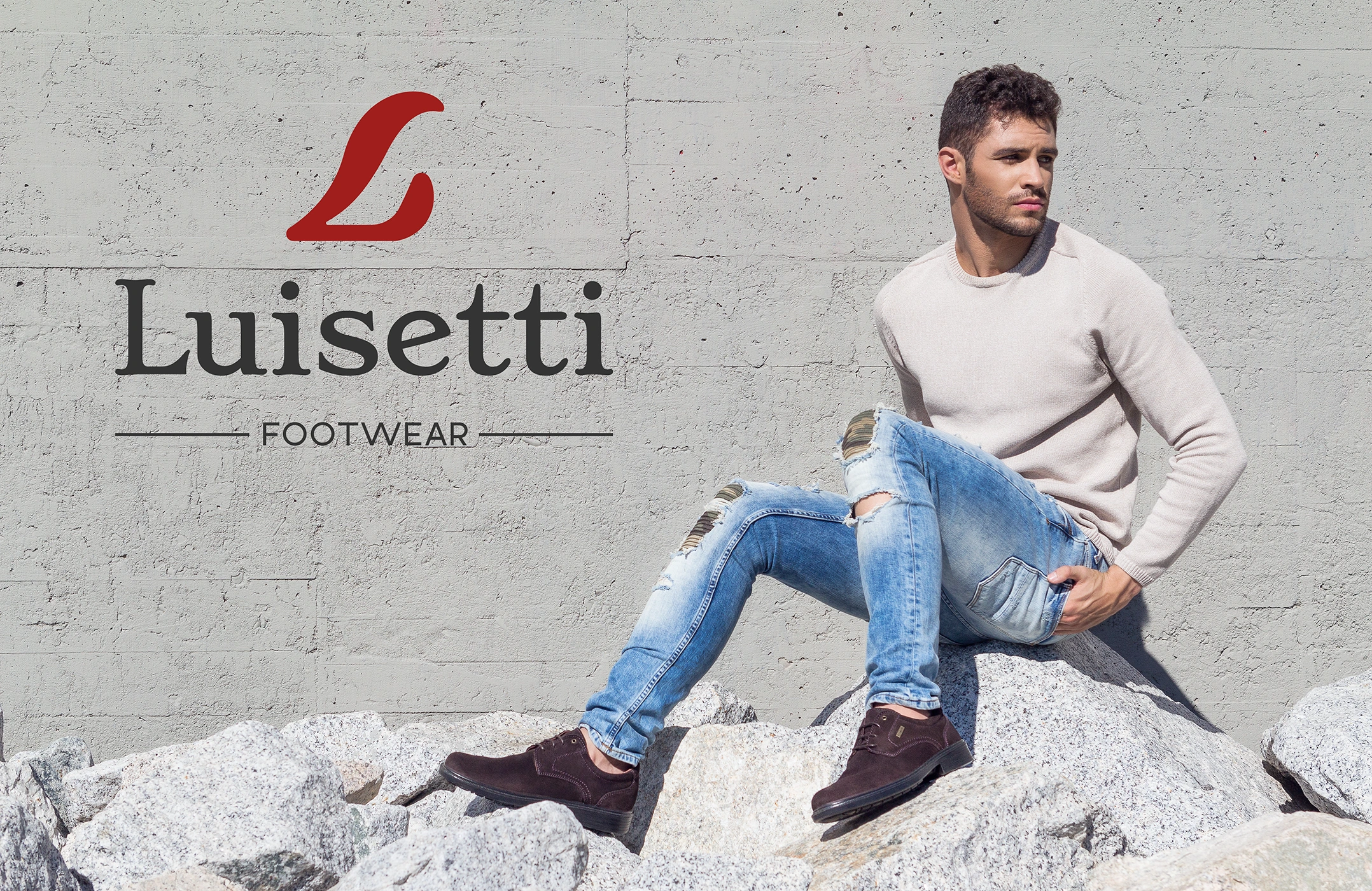 Fotografía publicitaria con modelo en exteriore