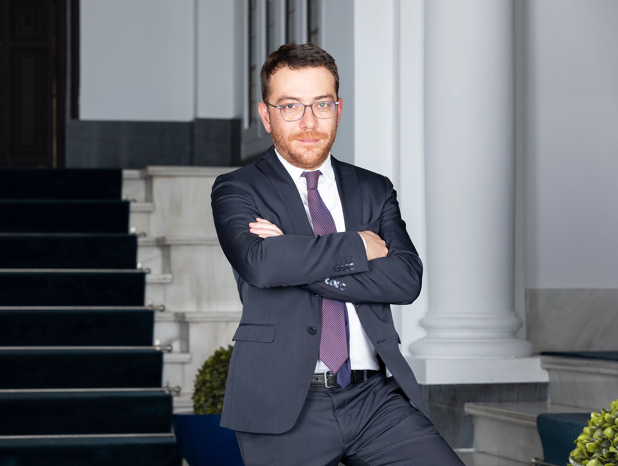 Fotografía de retrato corporativo de directivo para empresas y materiales corporativos